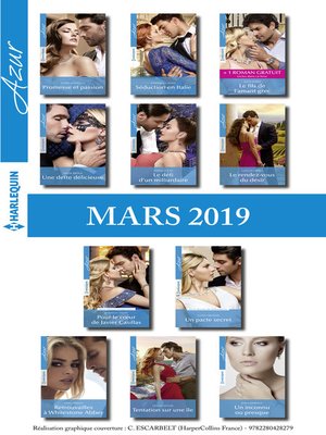 cover image of 11 romans Azur + 1 gratuit (n°4059 à 4069--Mars 2019)